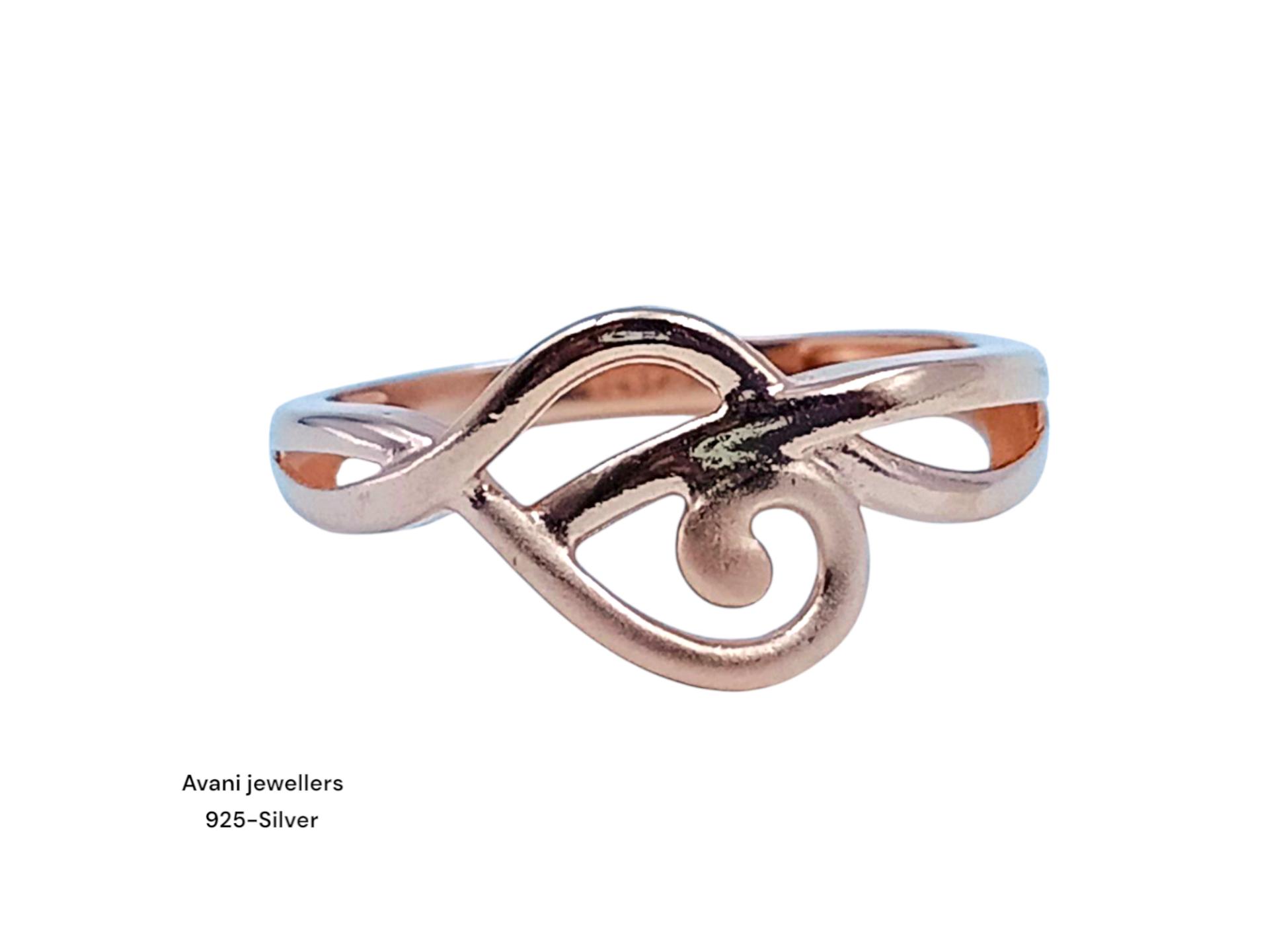 Silver Ladies Plain Ring only @ ₹707