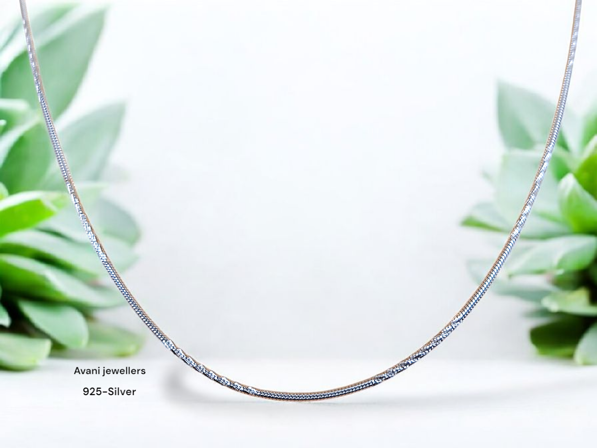 Silver Italian Chain @₹1428