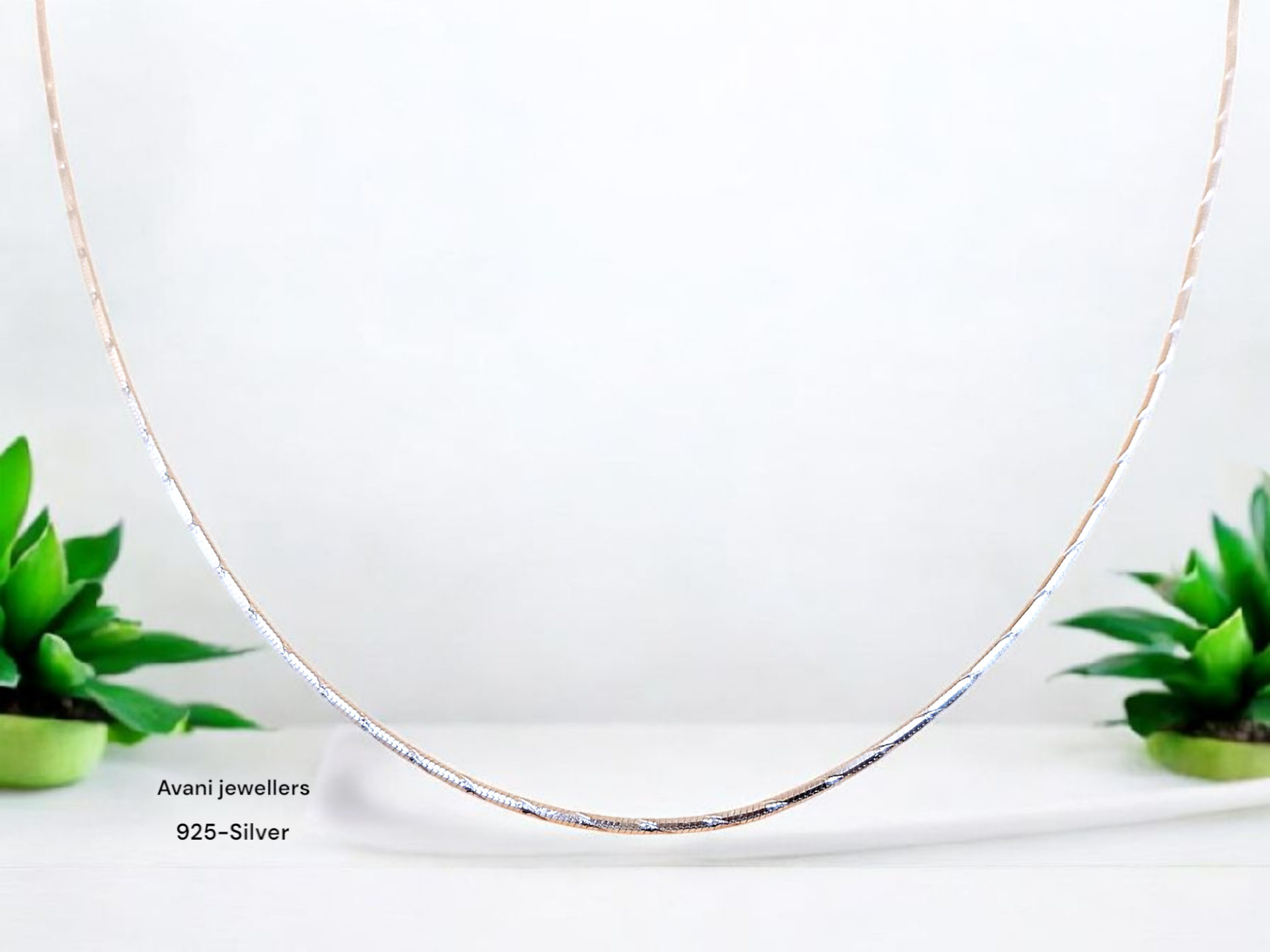 Silver Italian Chain @₹1288