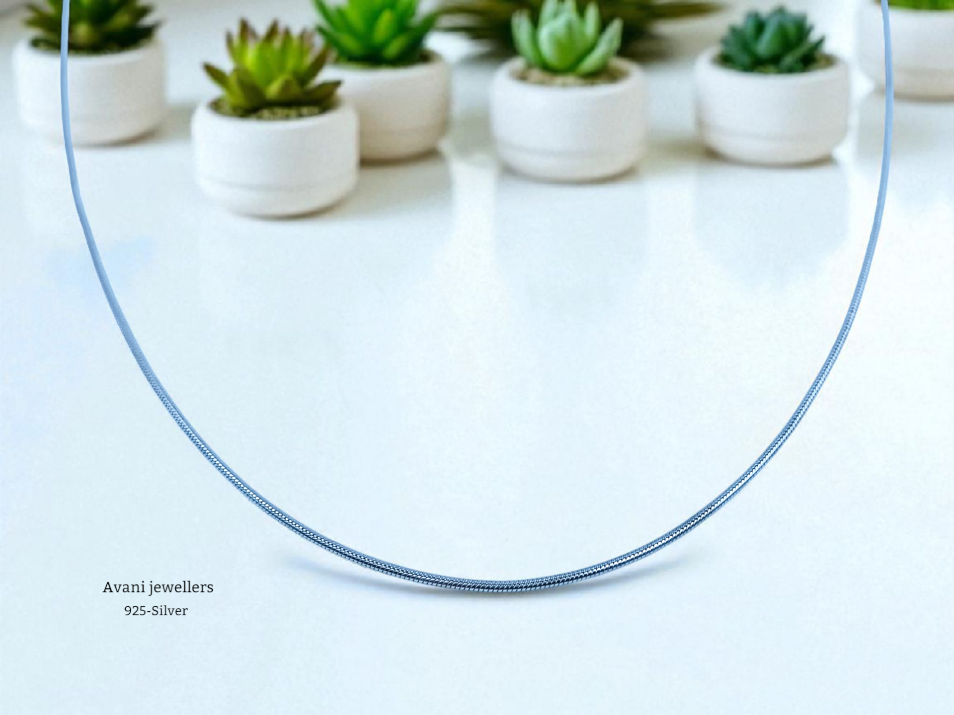 Silver Italian Chain @₹1572