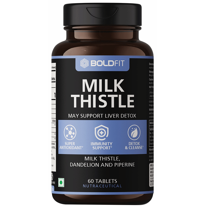 Boldfit Milk Thistle Tablet