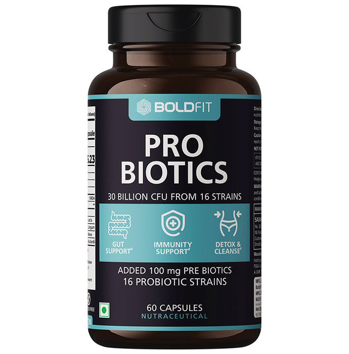 Boldfit Pro Biotics Capsule (60...