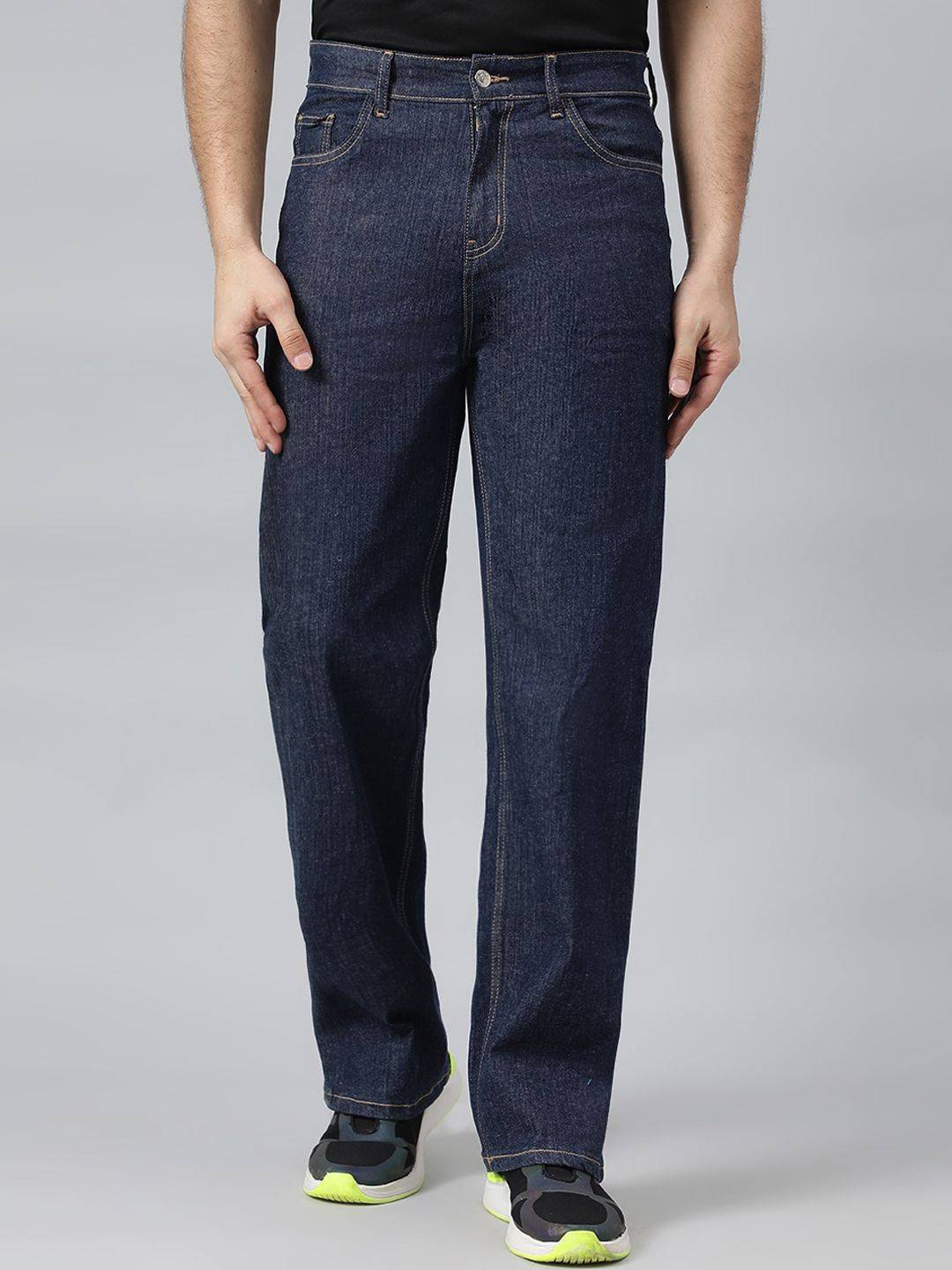 Kotty Men Blue Jean Cotton Low-Rise Stretchable Jeans