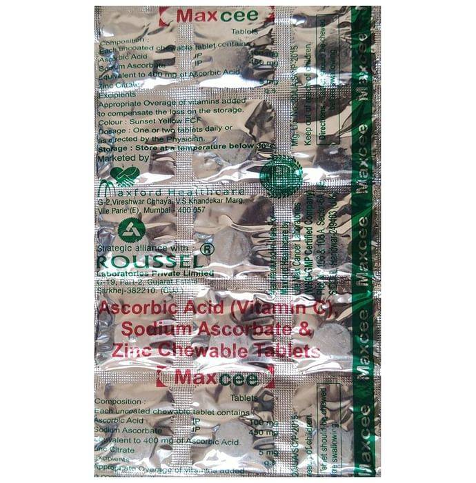 Maxcee Chewable Tablet