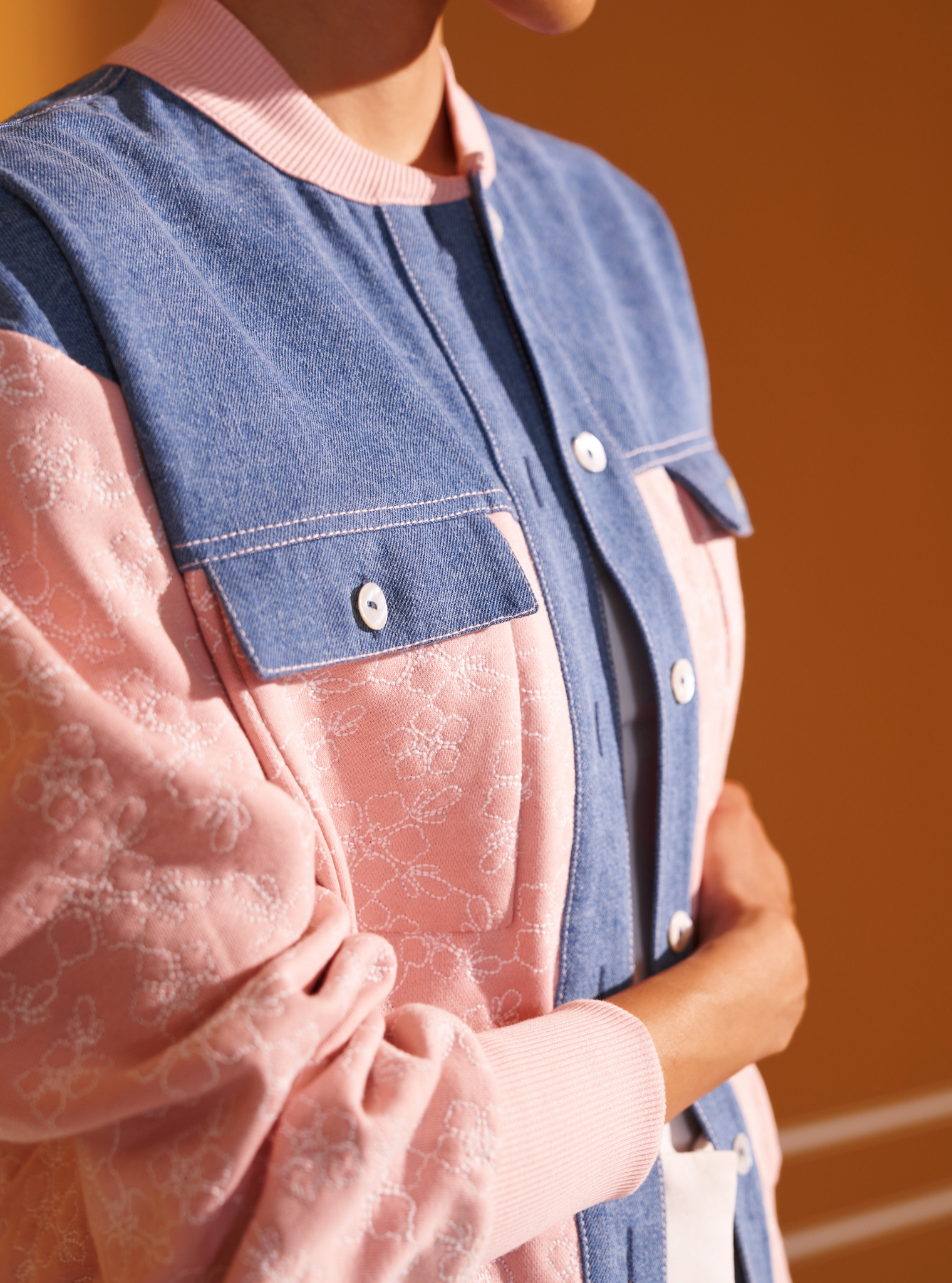 Eleanor Fleece Pink Jacket