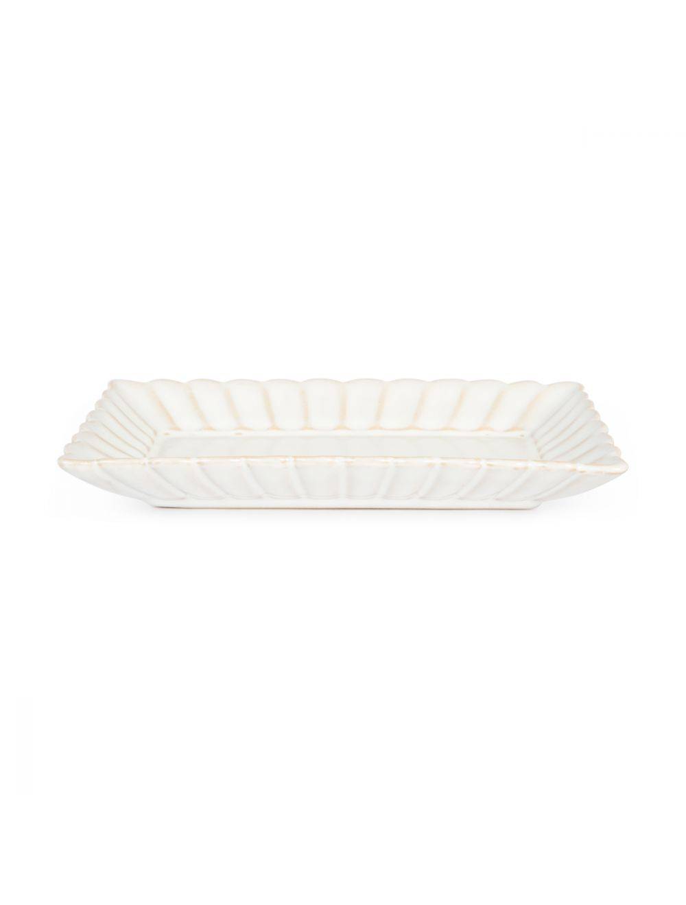 Scallop Rim Rectangle Platter