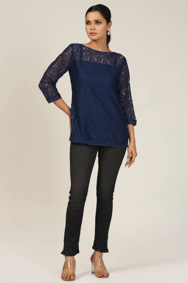 Ocean Breeze Textured Top