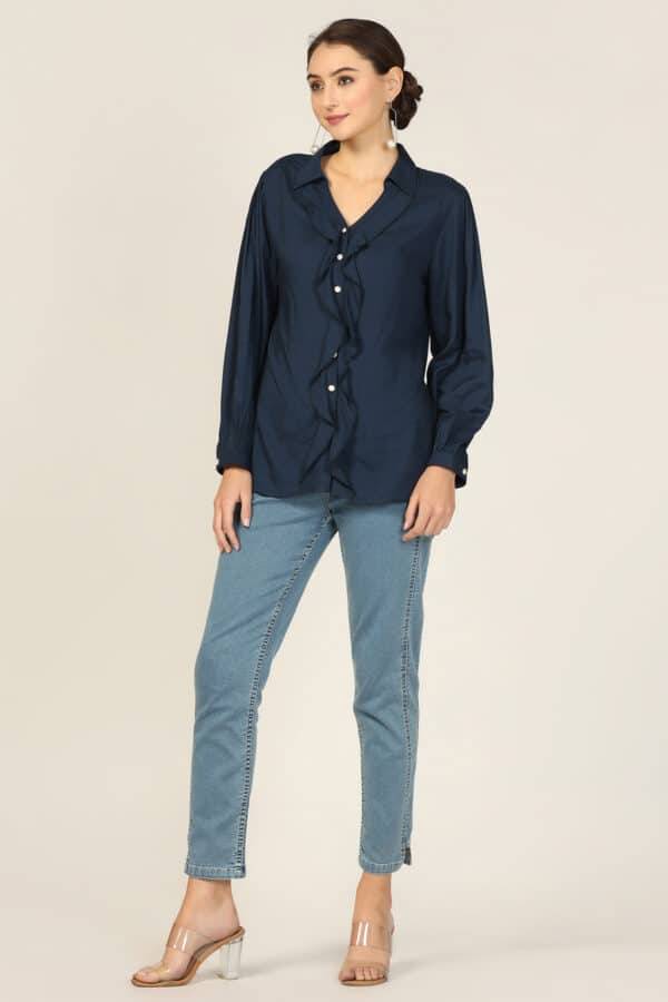 Breeze Rayon Collared Shirt