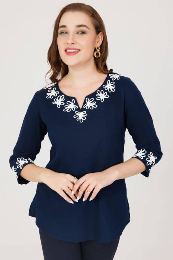 Viscose Brushed Twill Winter Top