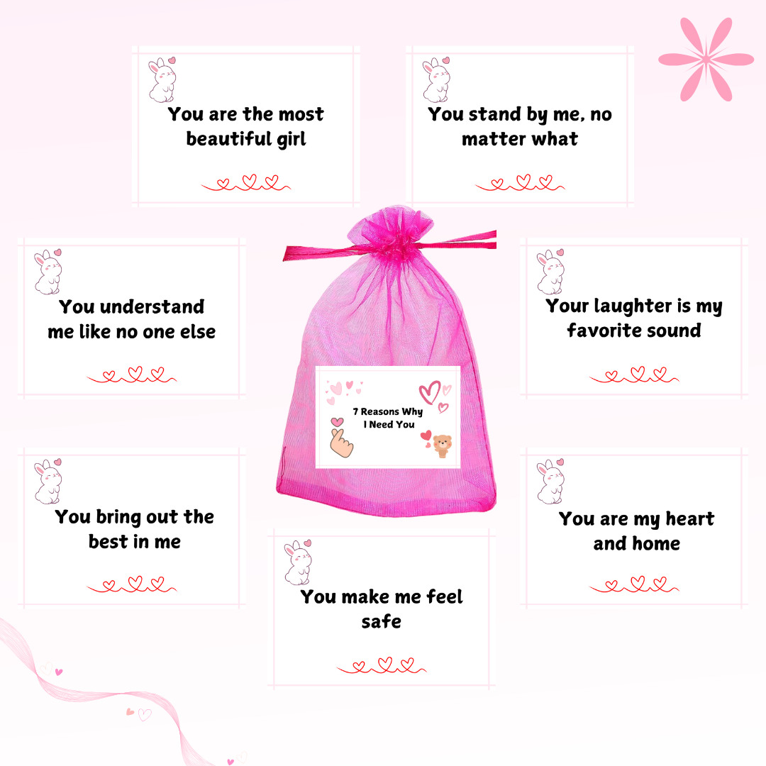 7 Reasons Why I Need You Pouch buy only at ₹59