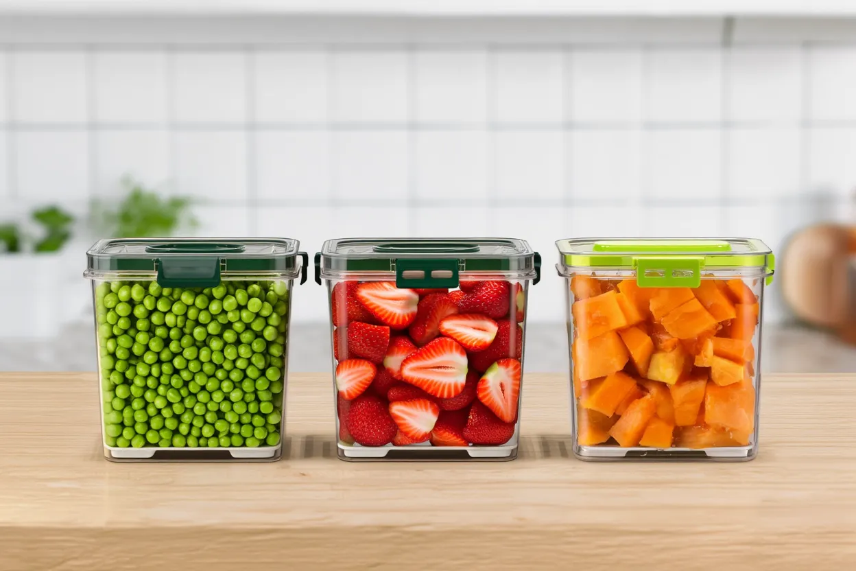 Airtight Transparent Plastic Container – 2500ML Food Storage Box for Kitchen & Fridge (Pack of 1) Buy @ ₹249