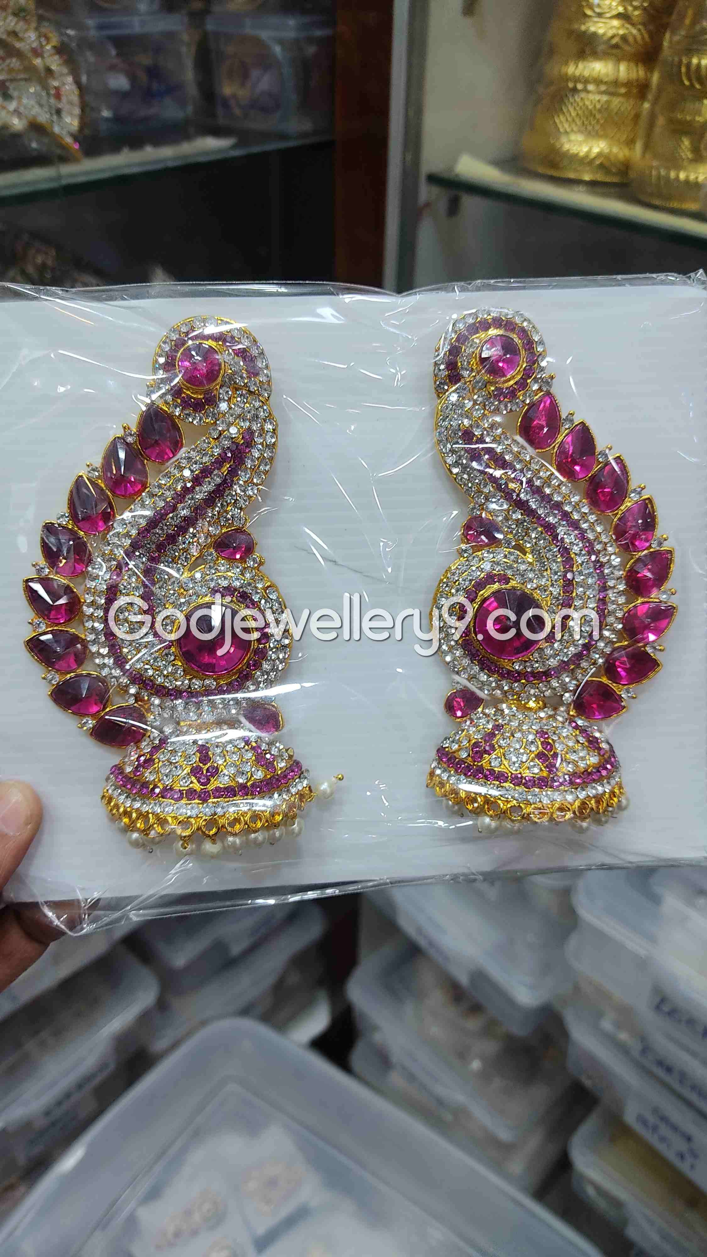 Amman karna Pathakam For God Deity Earrings G30