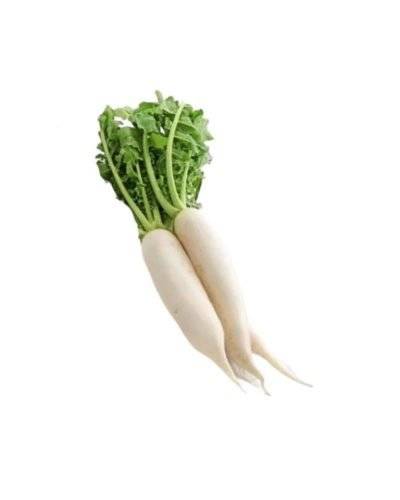 Radish/Mooli(800-900 Gm) Buy only at ₹30
