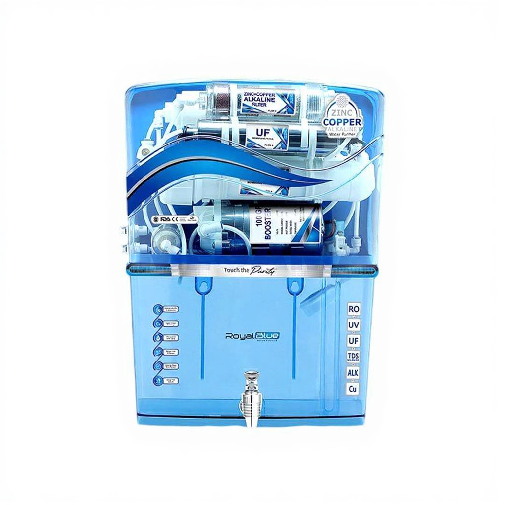 Aqua Royal Cabinet Blue Transparent