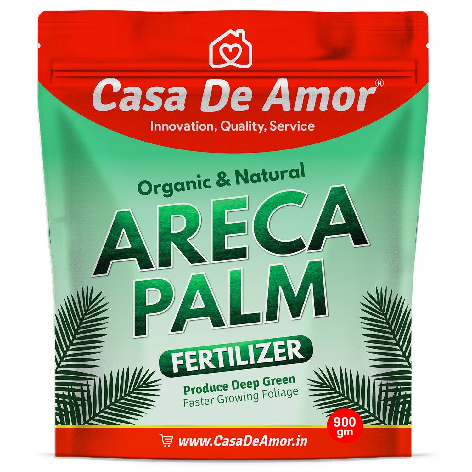Casa De Amor Organic Areca Palm Plant Food Fertilizer