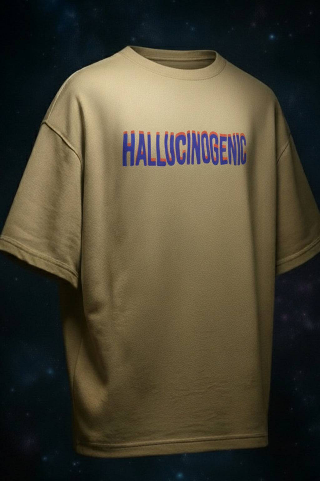 Hallucinogenic Swanwhite Oversized Puff Printed Exclusive T-shirt