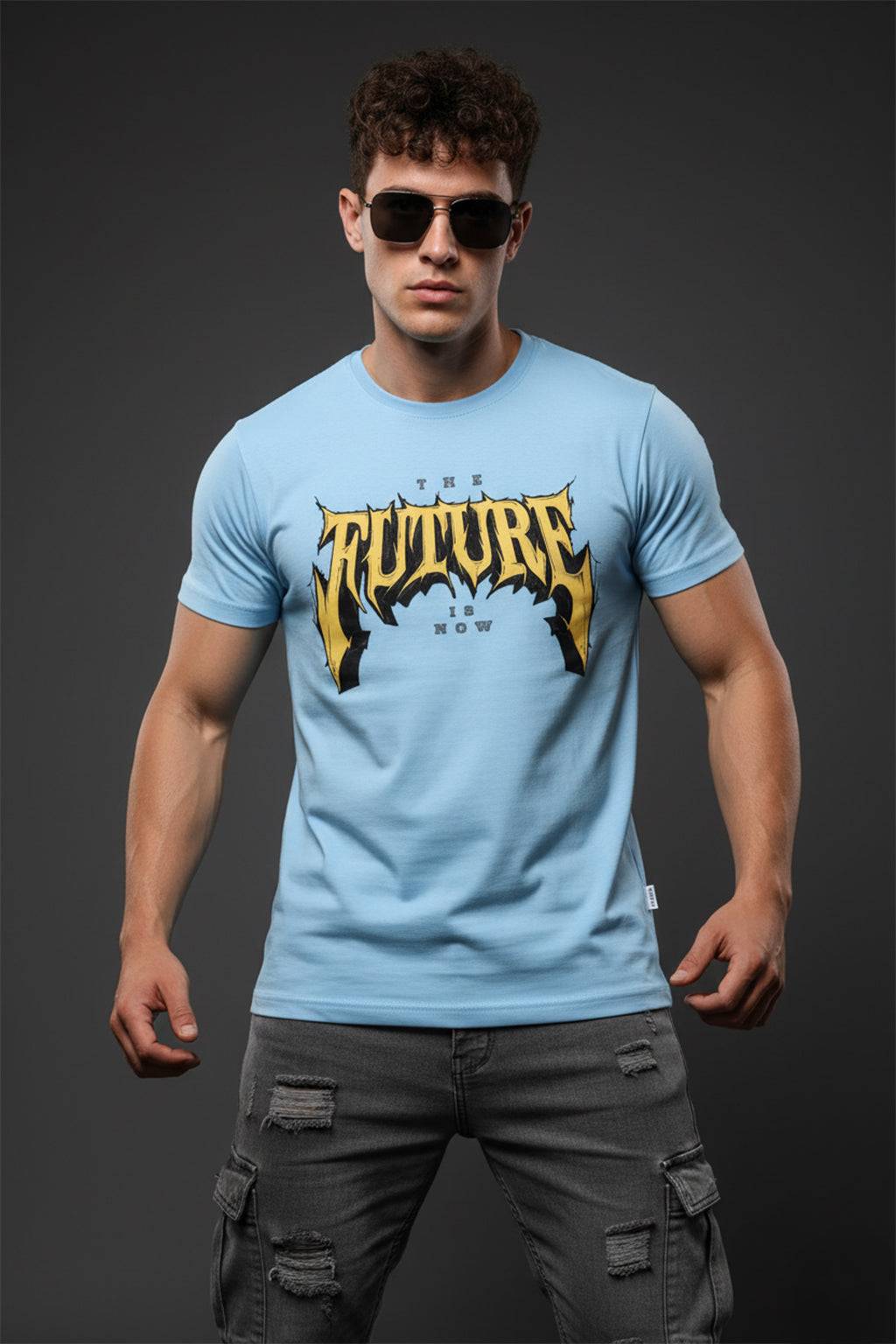 Future Dutch Canal Regular Fit Printed T-shirt