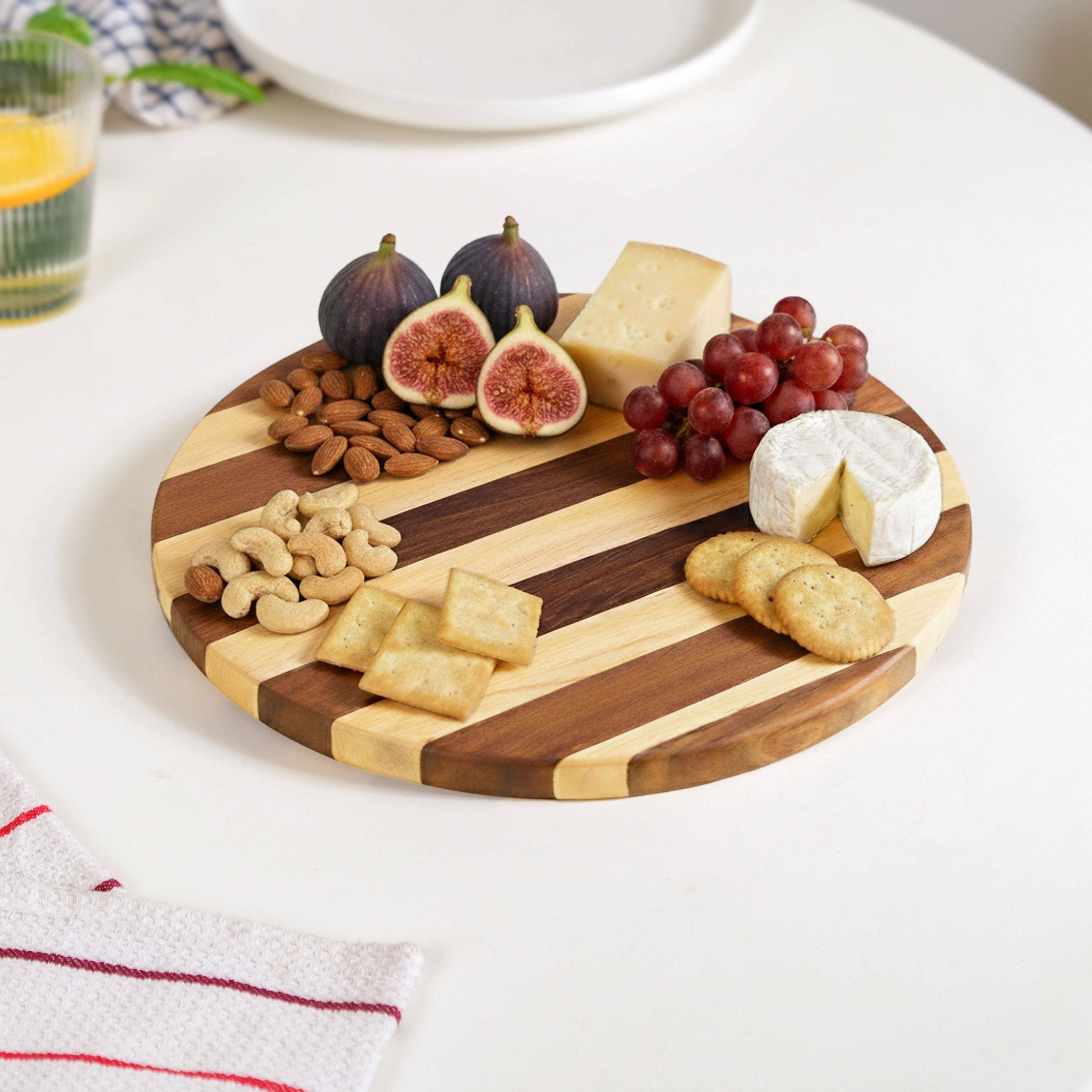 Atelier Serve And Slice Wooden Cheese Platter 30cm buy only at ₹890