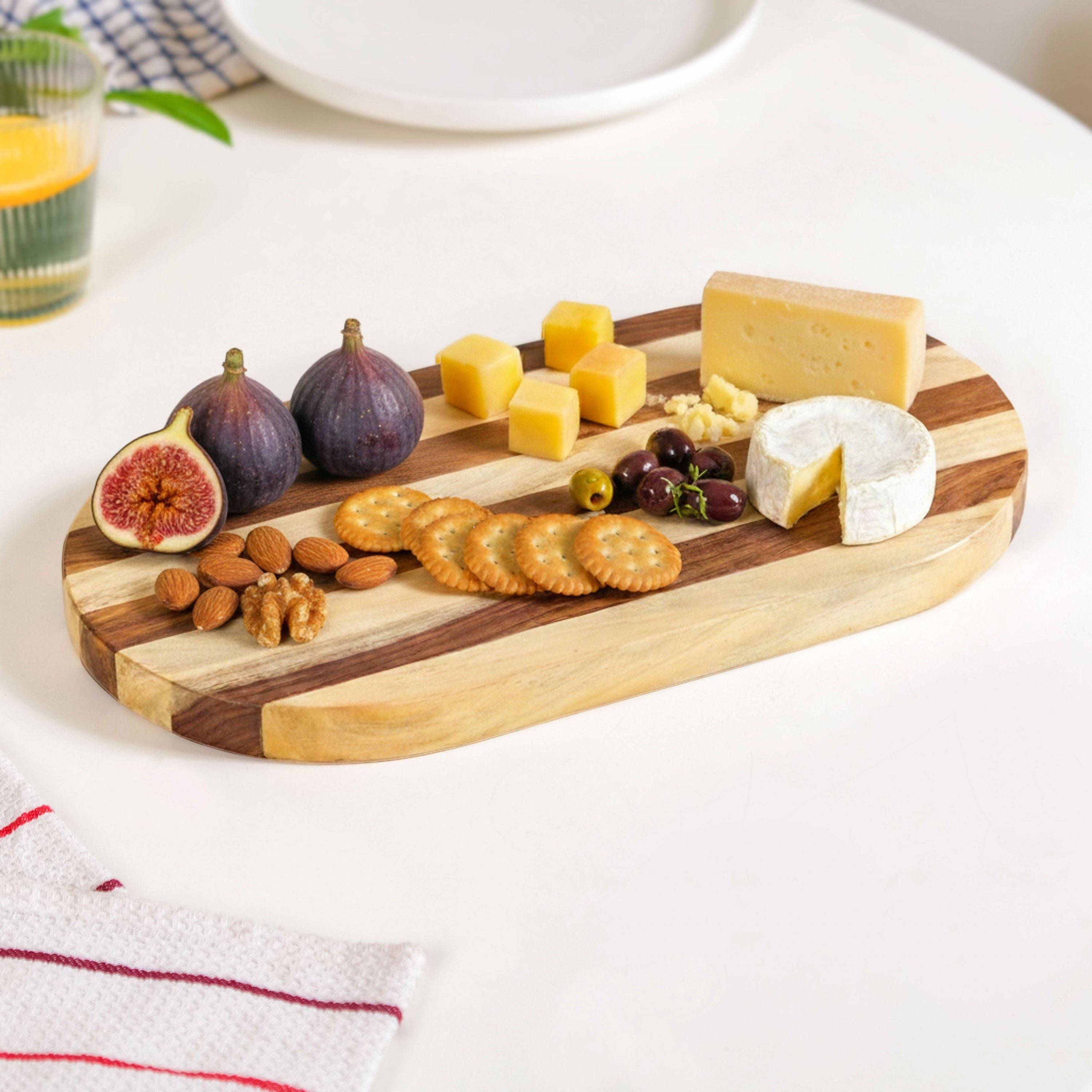 Capsule Serve And Slice Atelier Cheese Serving Platter 38x20cm buy only at ₹890
