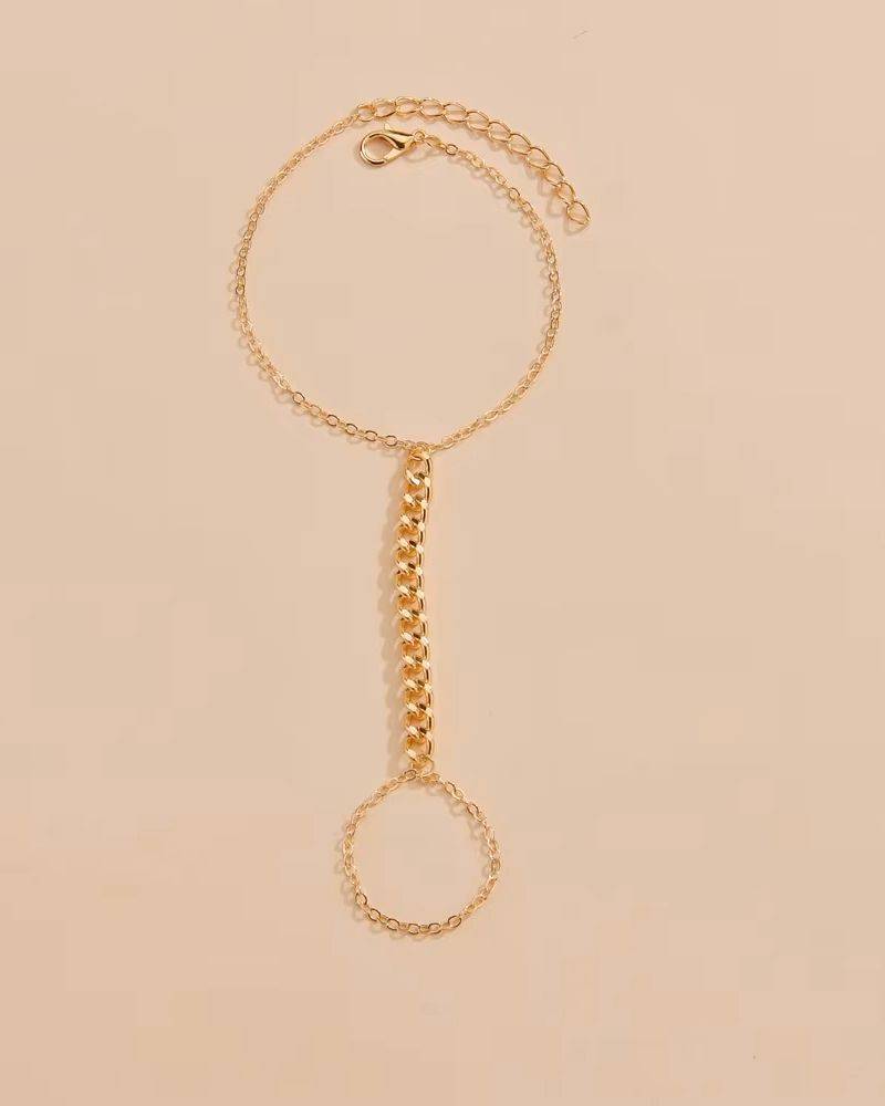 Bold Chain Handlet Ring Cum Bracelet buy only at ₹99