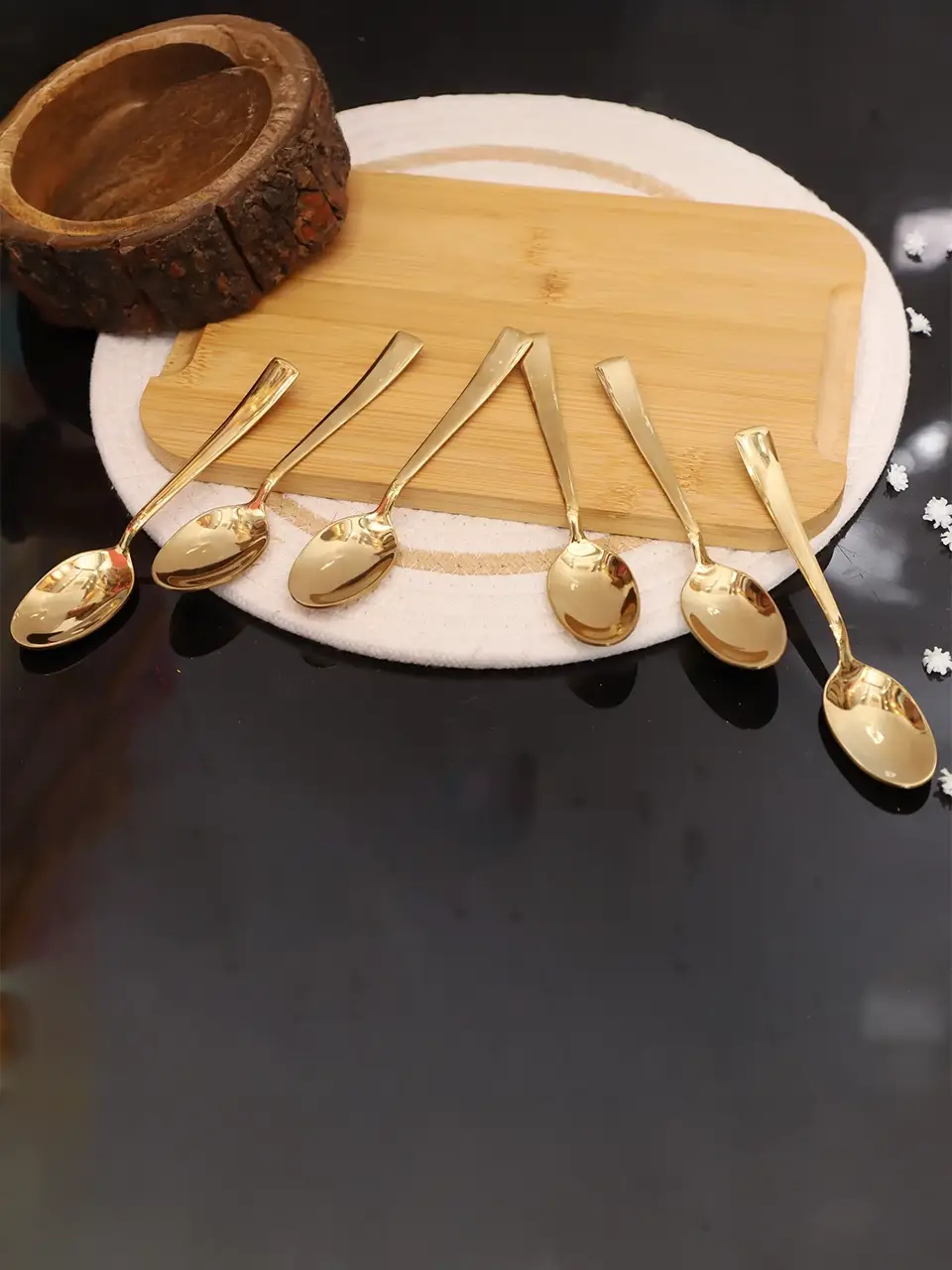 Blluex Golden Shine Premium Spoon Set Buy @ ₹528