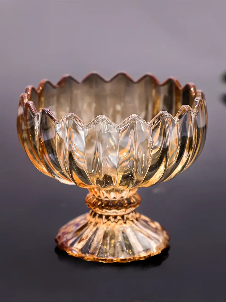 Blluex Elegant Glass Dessert Bowl Set Buy @ ₹0