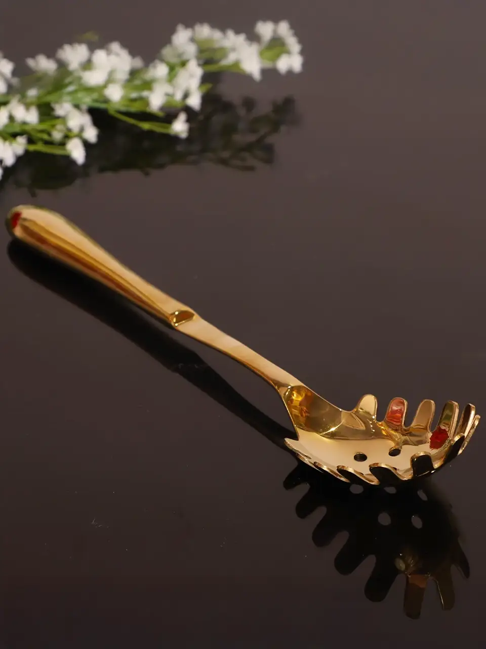 Blluex Gold Pasta Serving Spoon Buy @ ₹520