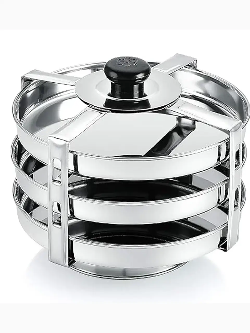 Blluex Stainless Steel Dhokla Maker 3 Plates With 4 Wires Buy @ ₹899
