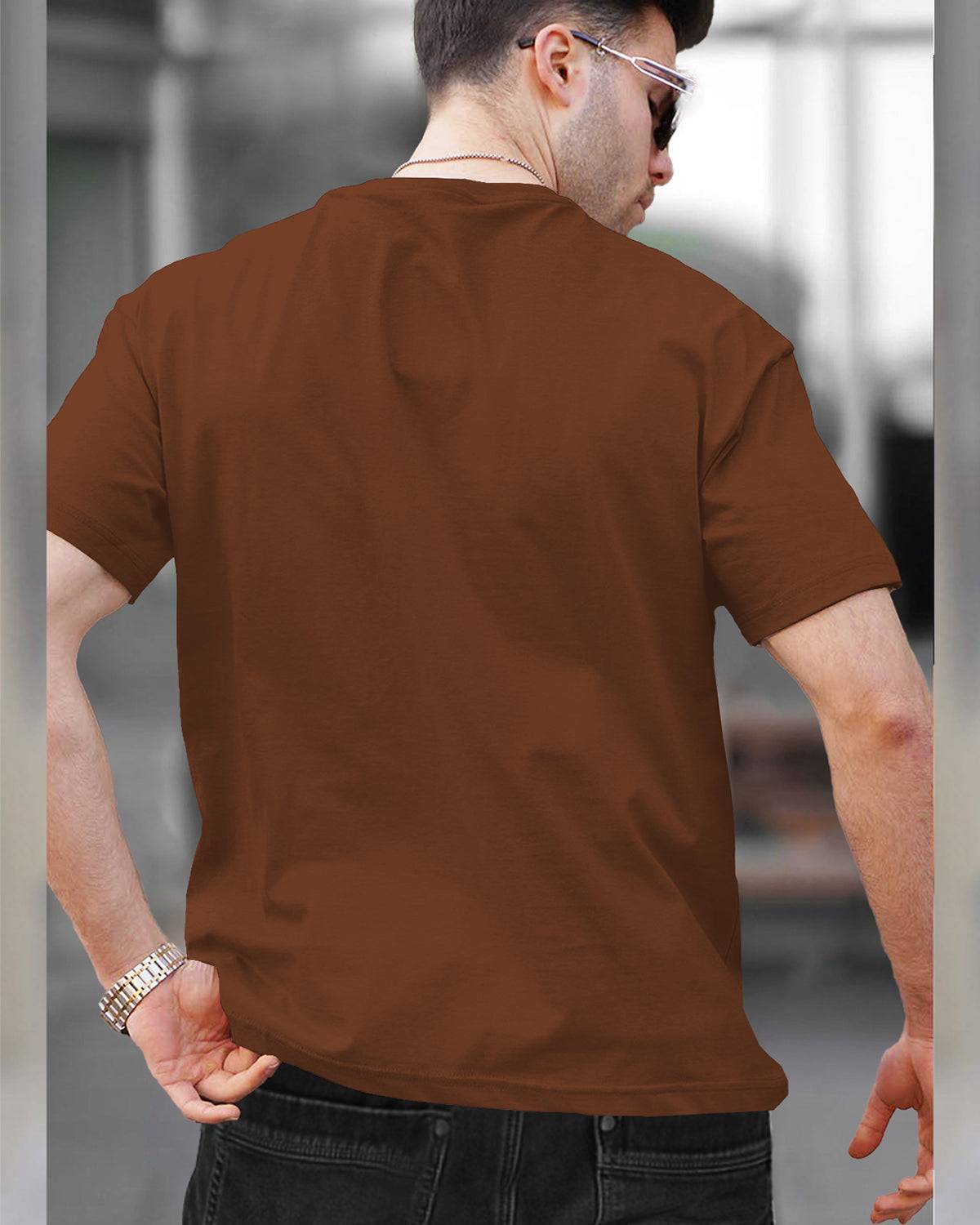 Mens Round Neck Half Sleeve Multicolor T-shirts (Pack Of 3)