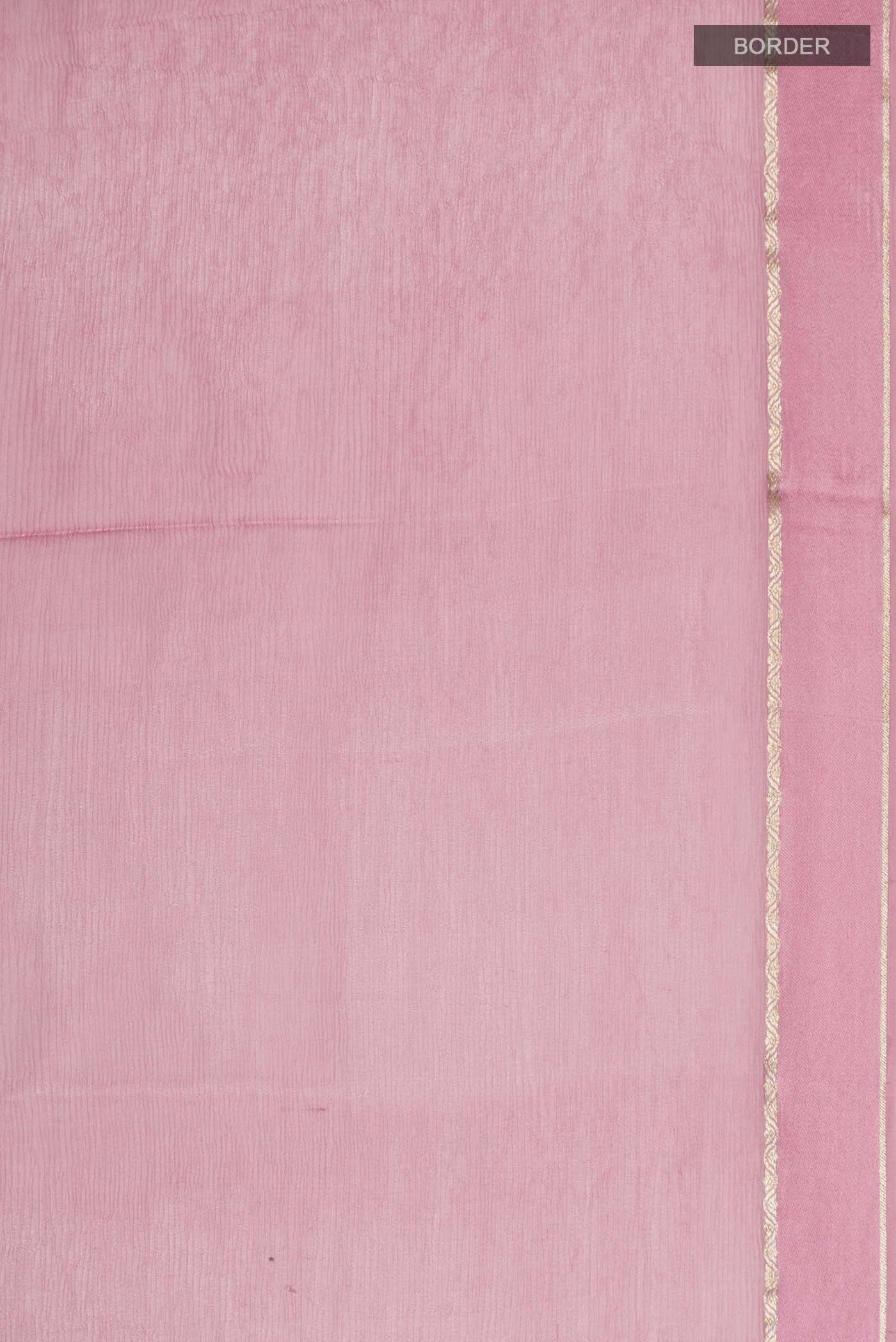 Pink Mysore Chiffon Saree Buy at ₹7759