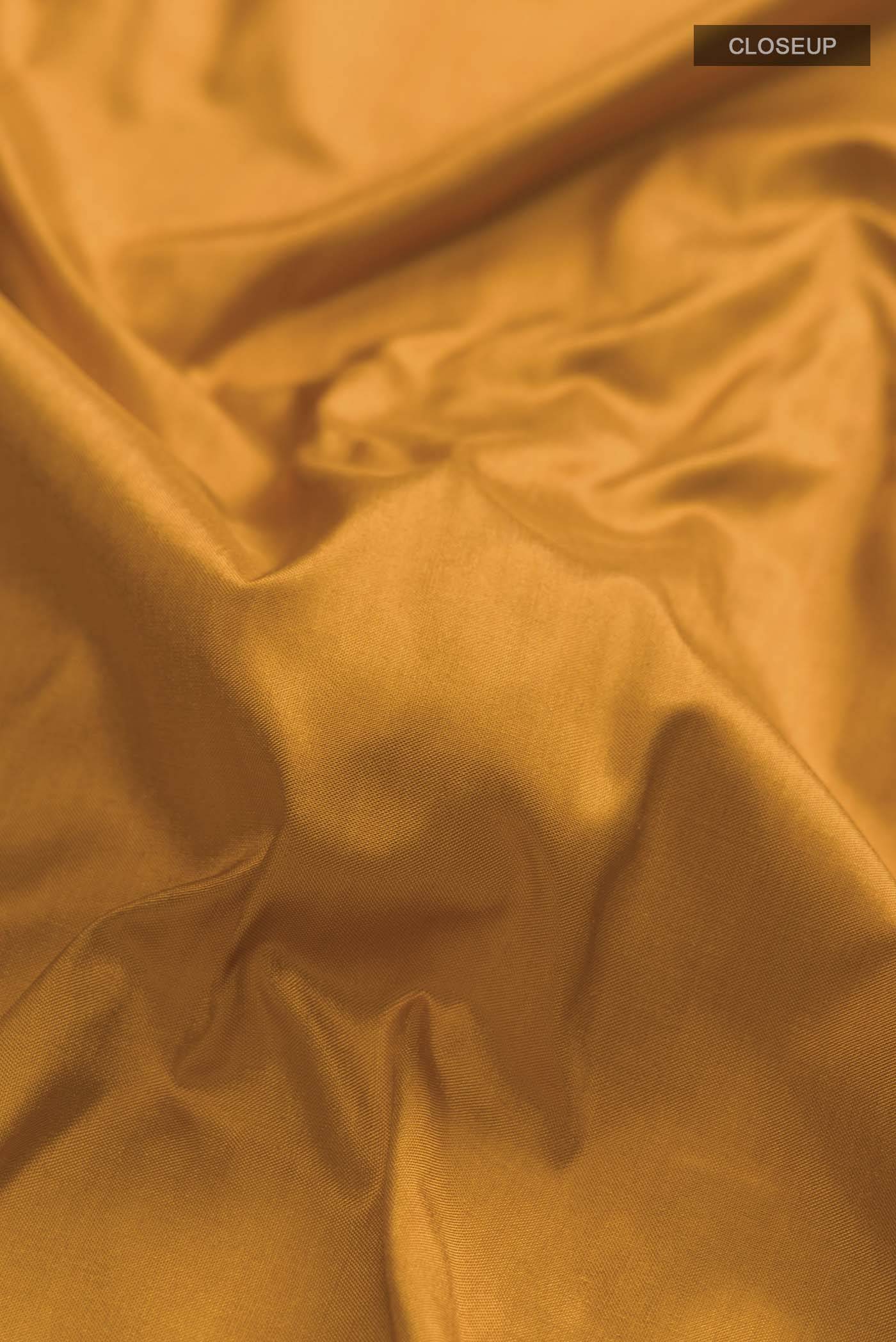 Mustard Pochampally Silk Saree Buy at ₹19695