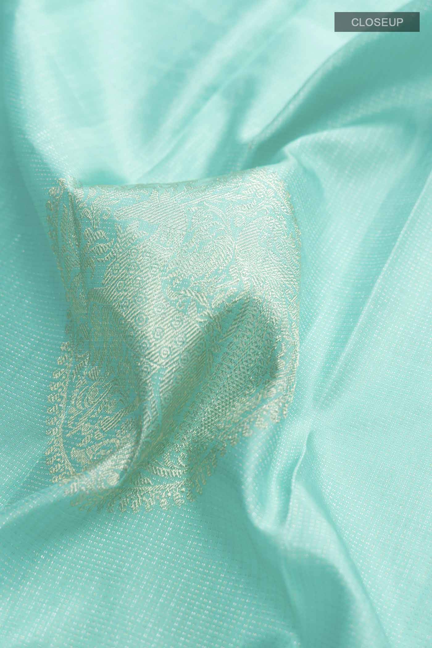 Blue Kanchipuram Silk Saree Buy at ₹21027