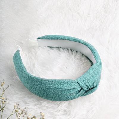 Bewitched Arabella Green Knotted Hairband