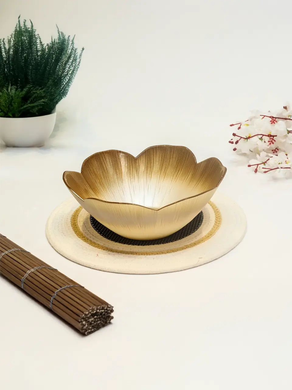 Blluex Golden Blossom Bowl Buy @ ₹1240