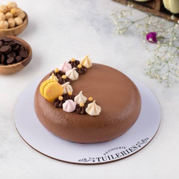 Belgian Chocolate and Hazelnut Cake (500-550 grams)
