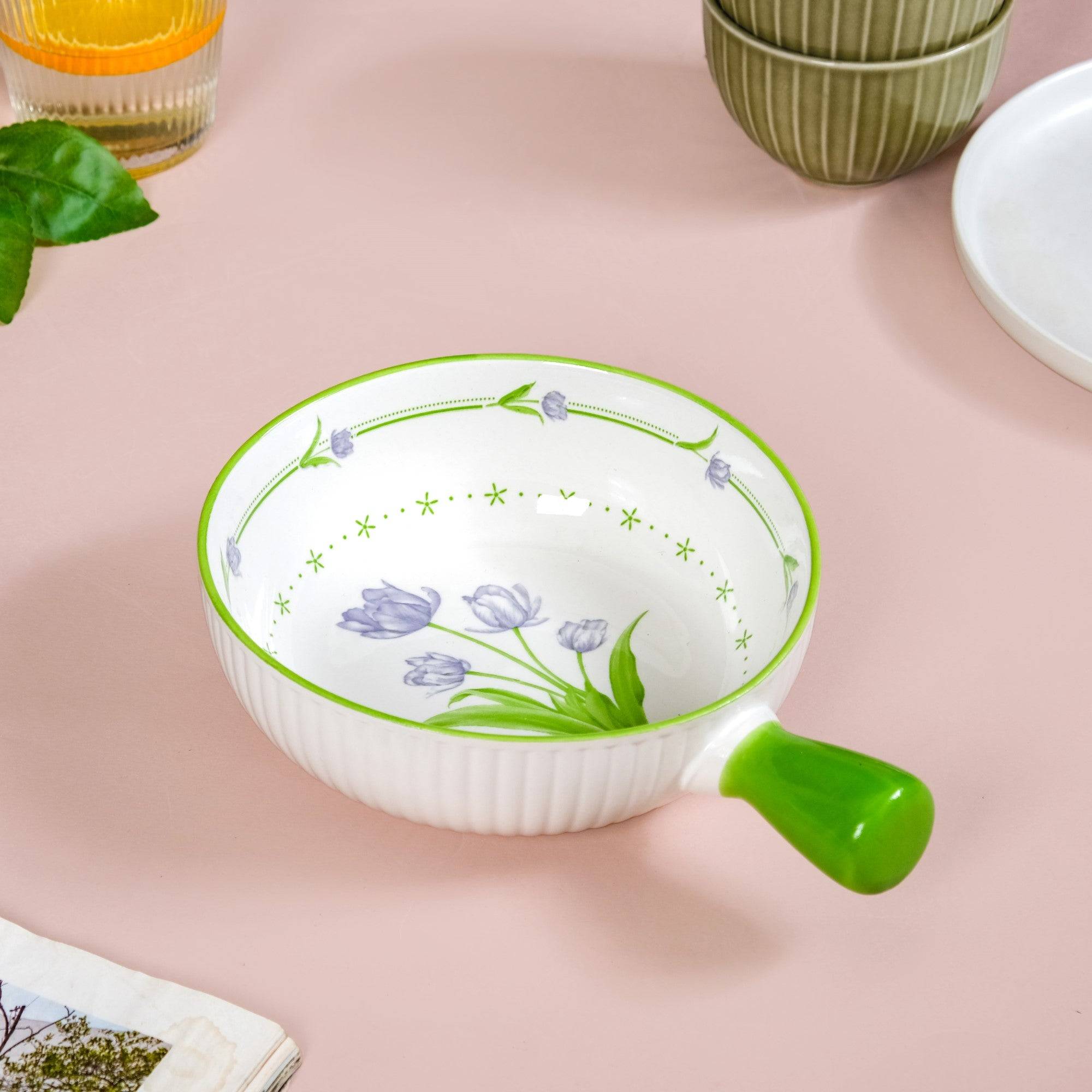 Tuscany Bowl With Handle 700ml