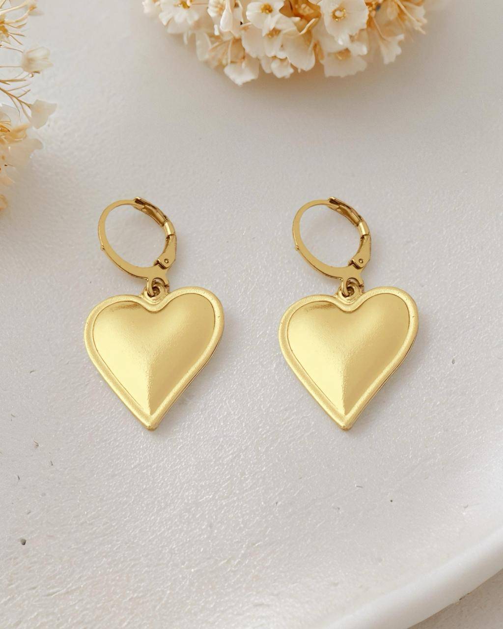 Bold Heart Earrings buy only at ₹115