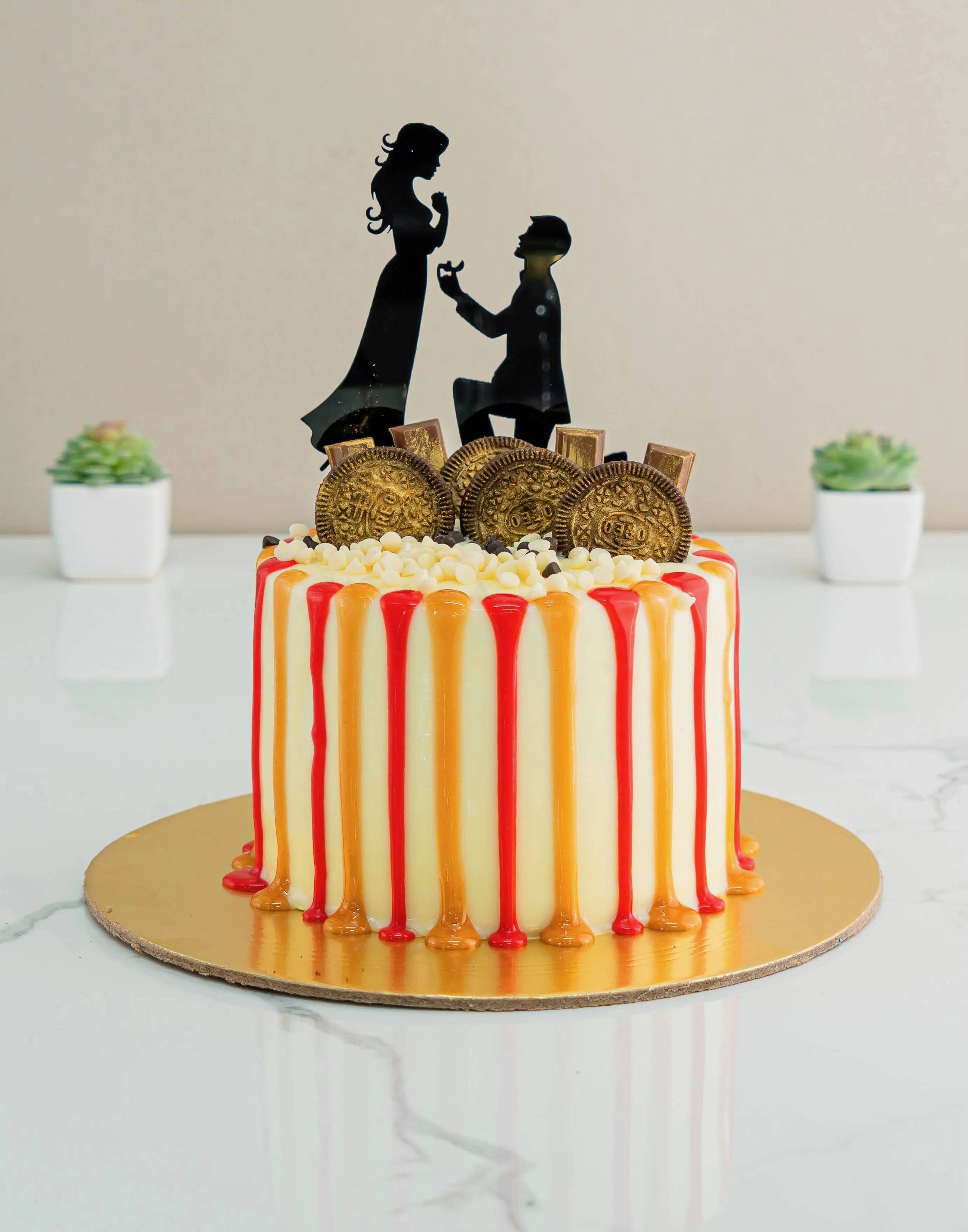 First Marriage Anniversary Cake