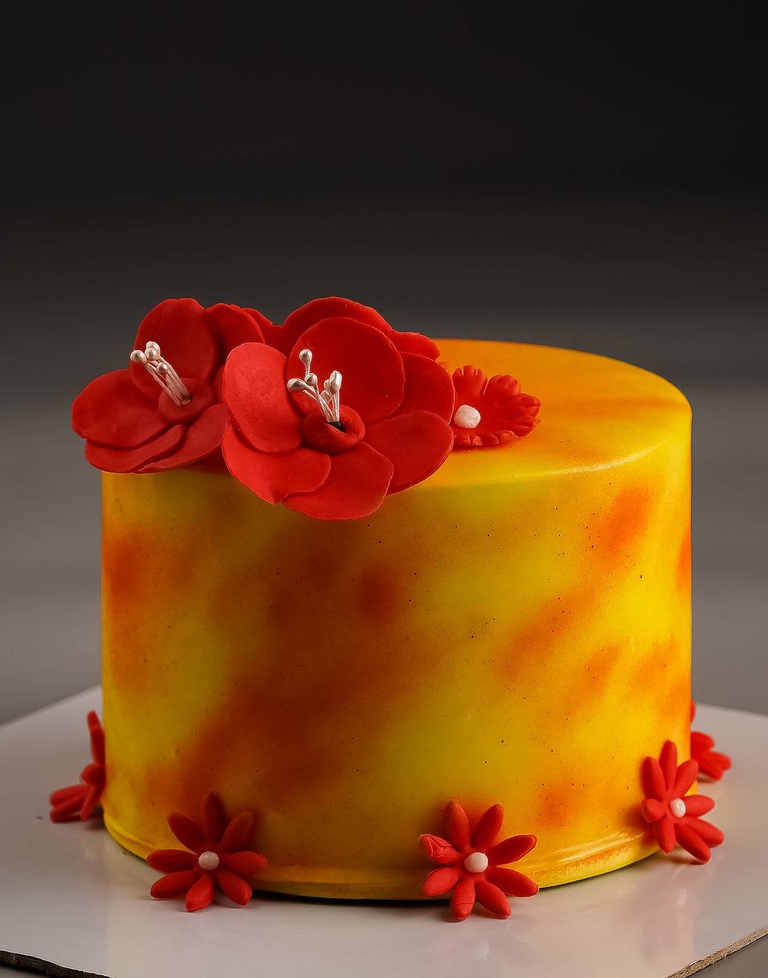 Buy Hand painted color tone cake in Cake | Best Food Product on Plumint