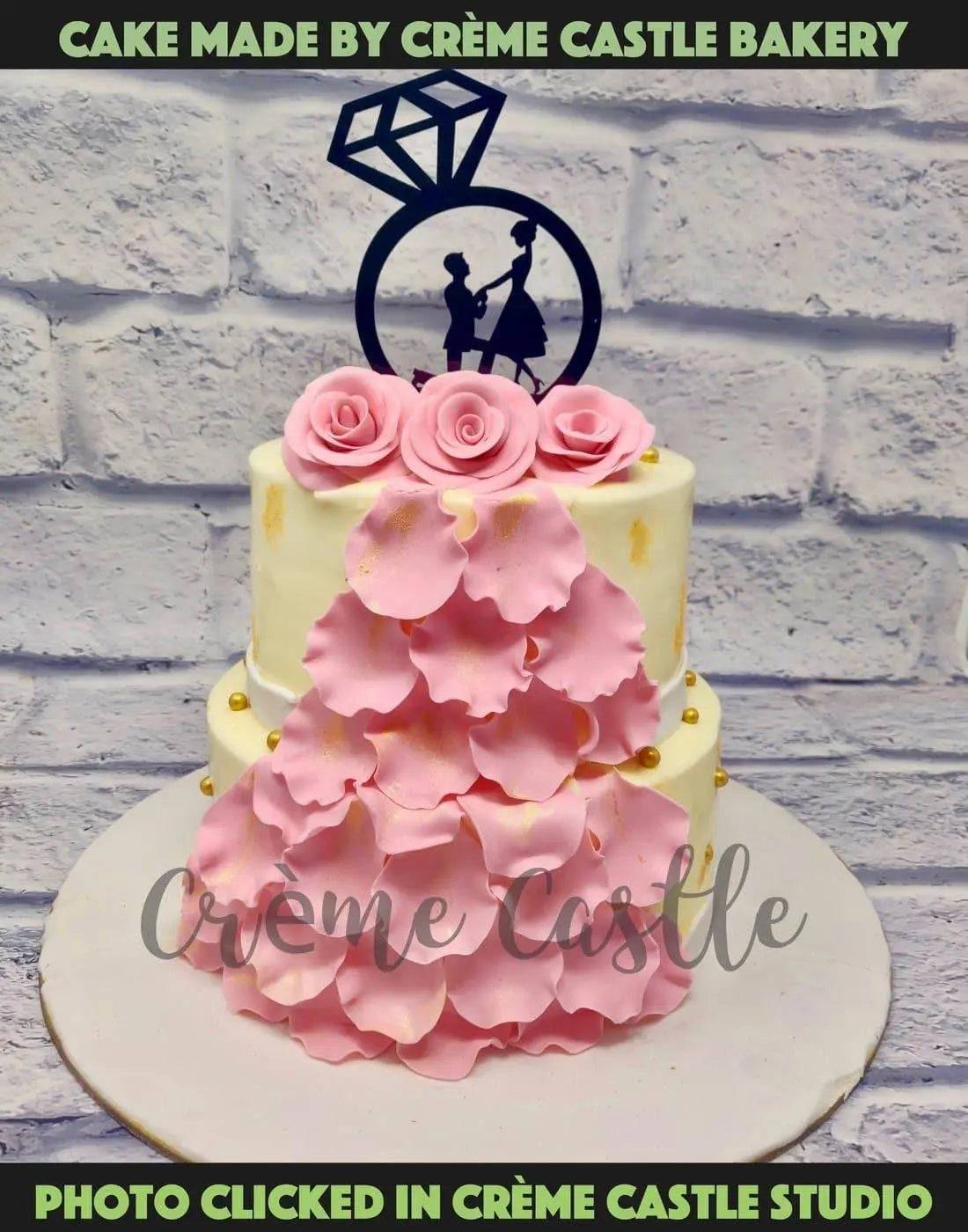 Dress Proposal Cake