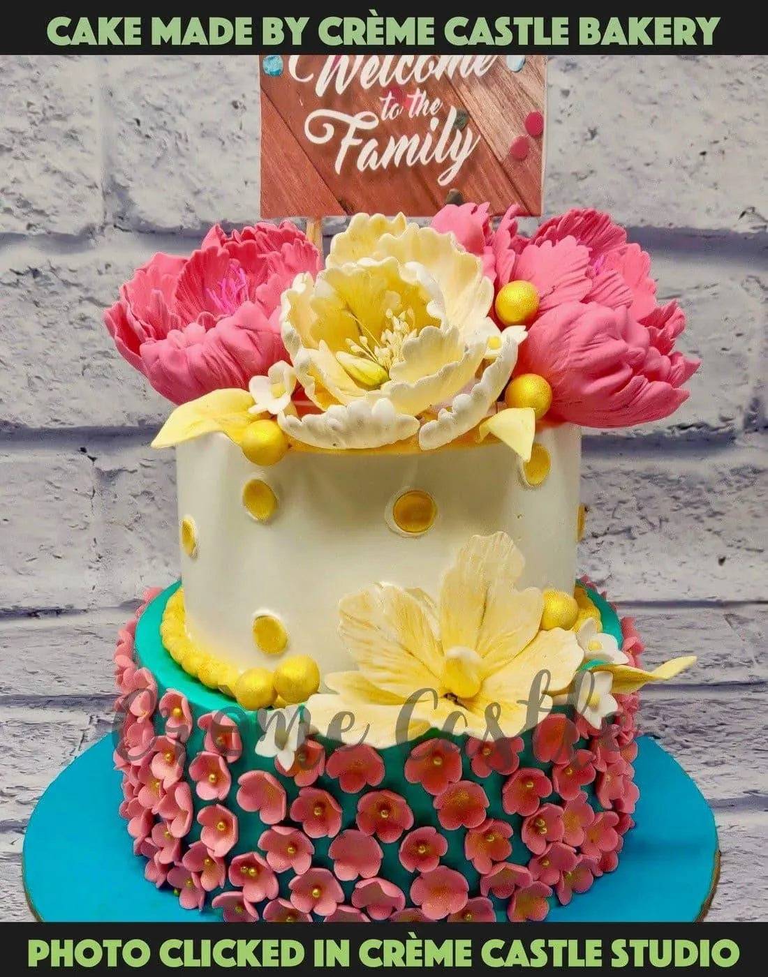 Floral Butter Cream Cake