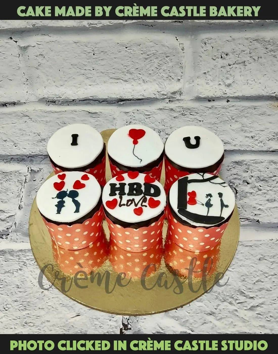 Cupid 6 Pcs Cupcake