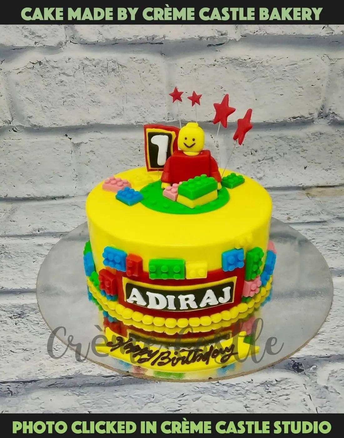 Lego Theme Cake