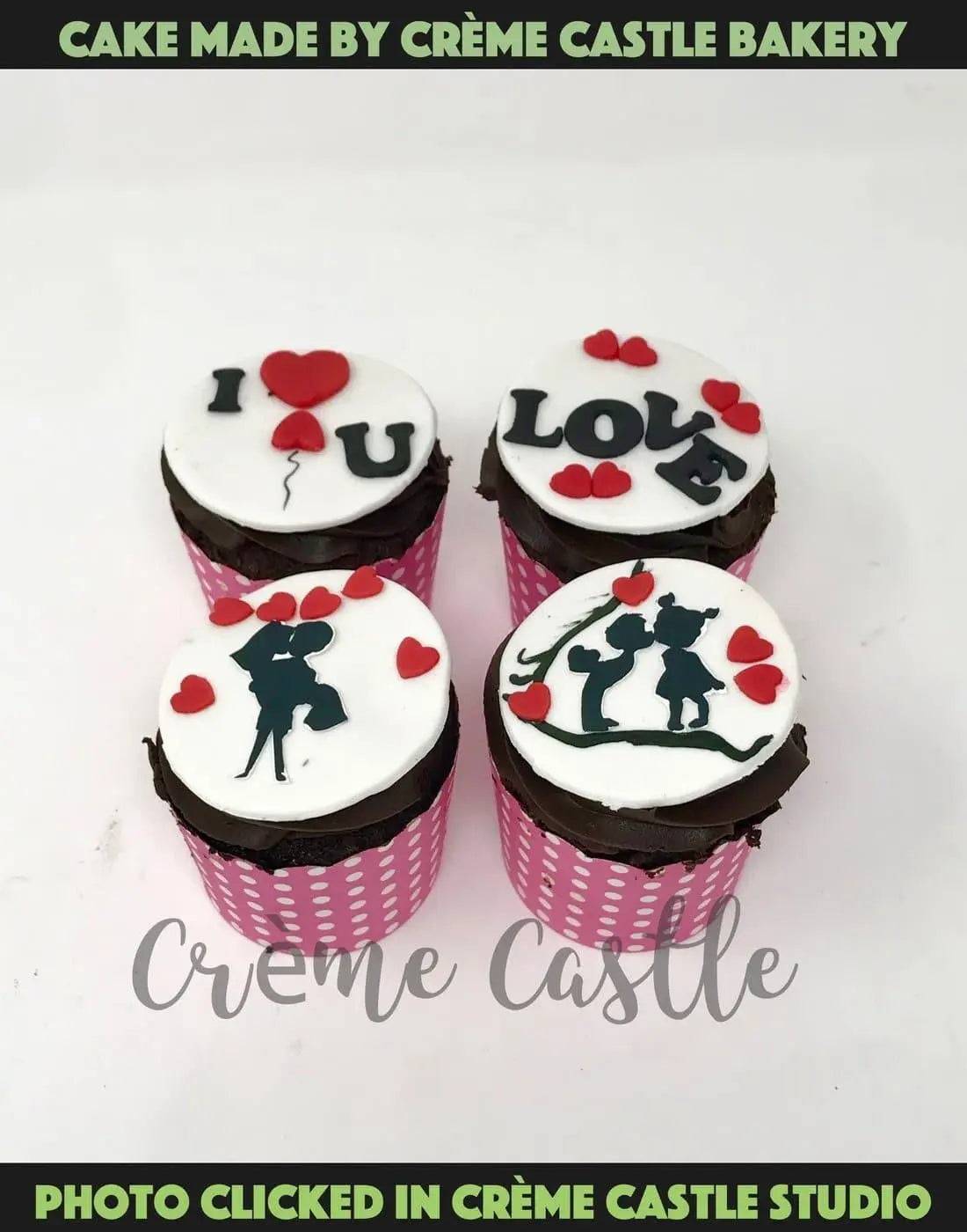 Kiss Day Cupcake Set