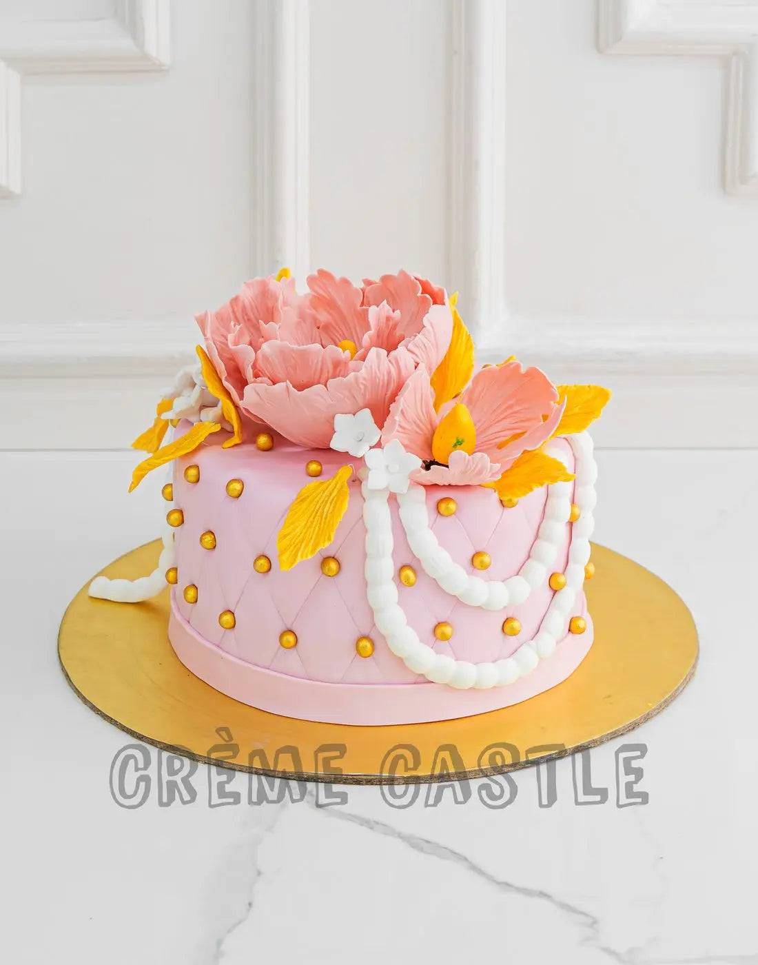 Peony Flower Cake