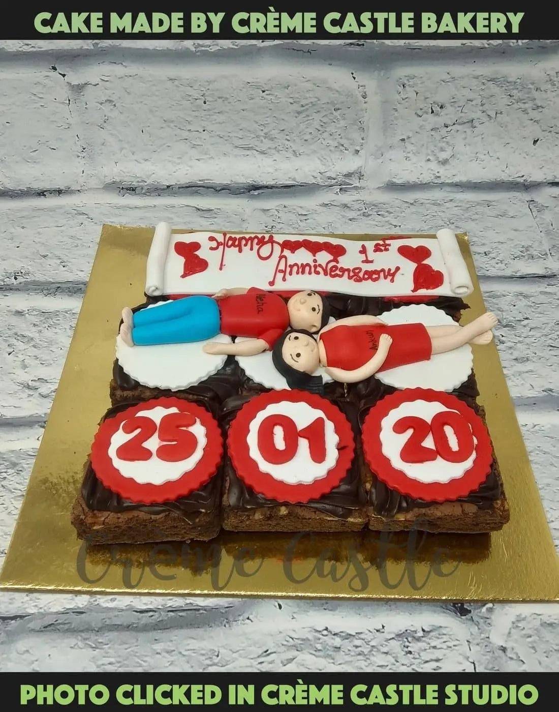 Couple Cupid Brownies