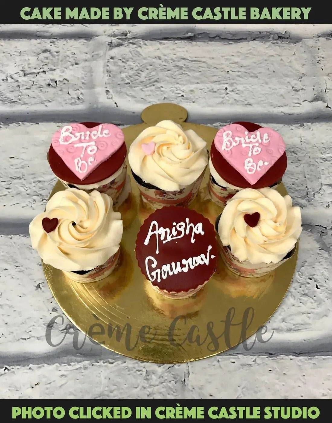 Valentine Pink Cupcakes