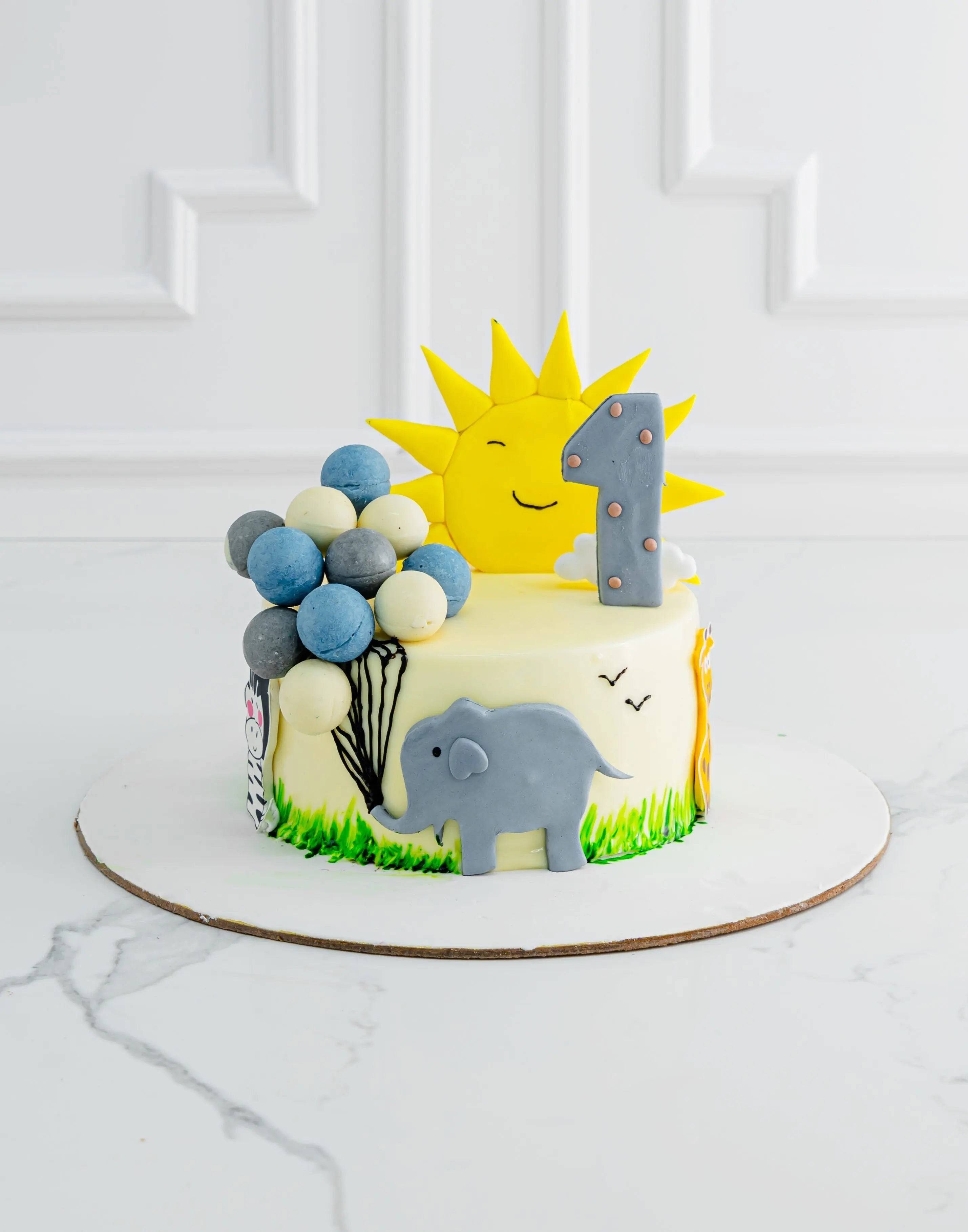 Elephant Sunny Design Cake