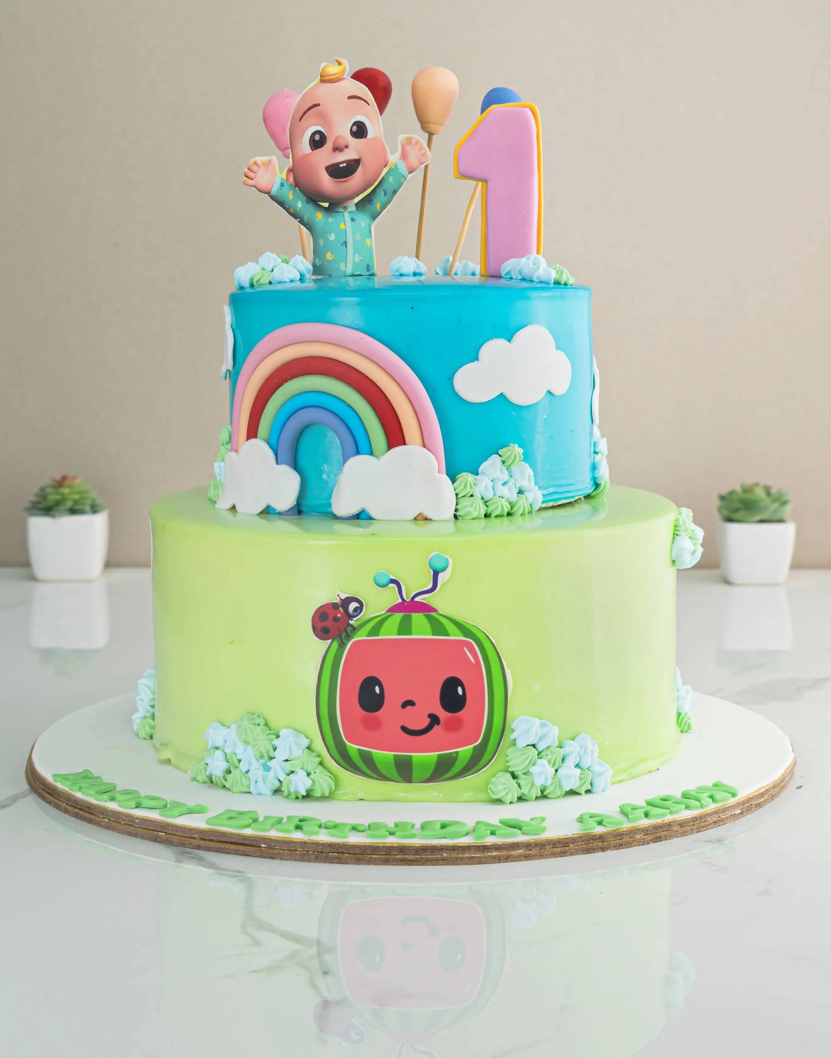 Cocomelon Boy Design Cake