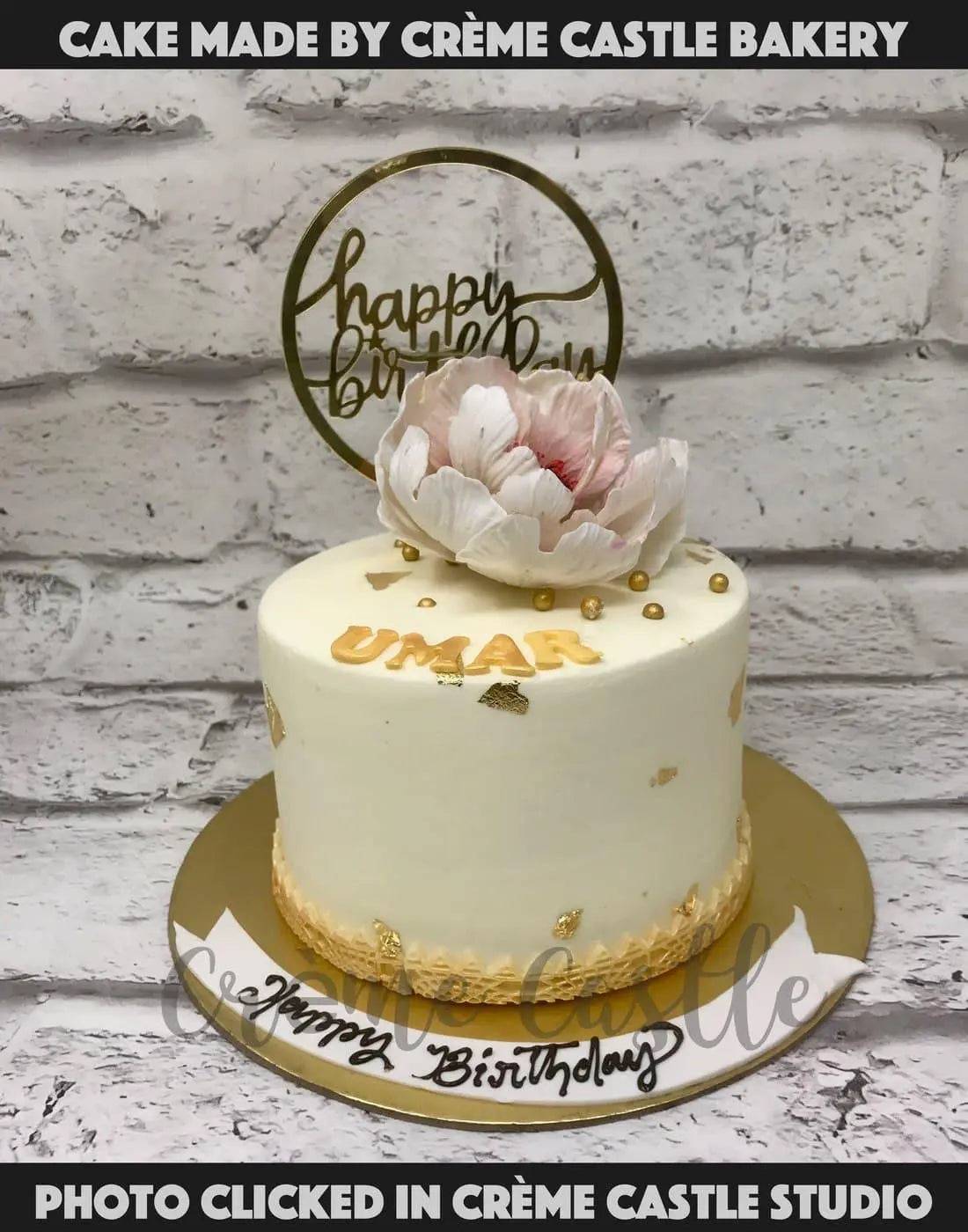 Classic Peony Cake